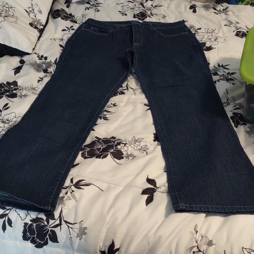 Basic Editions Dark Blue Women's Boot cut Jeans